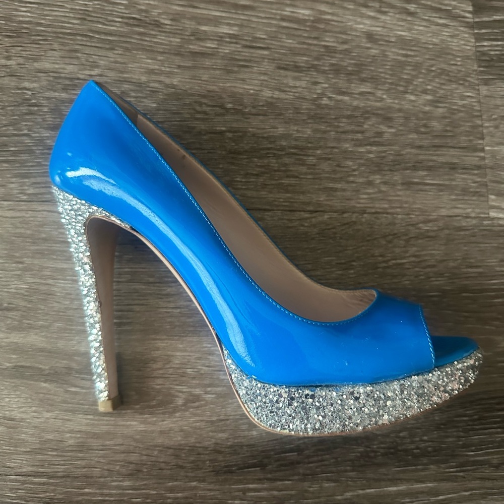 Patent Glitter Miu Miu Pumps